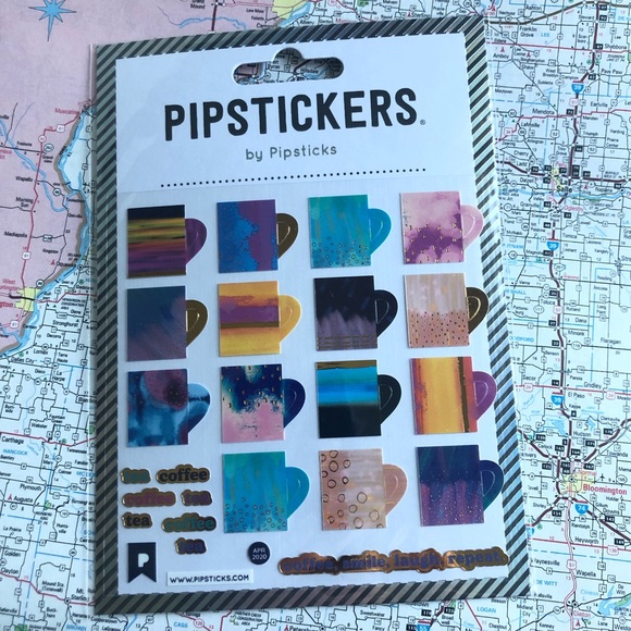 💝5/$20 Cup Stickers, Pipsticks Sticker, crafting, planners junk journals